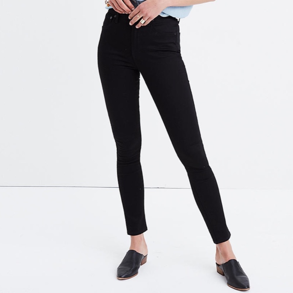 MADEWELL Black Skinny Jeans